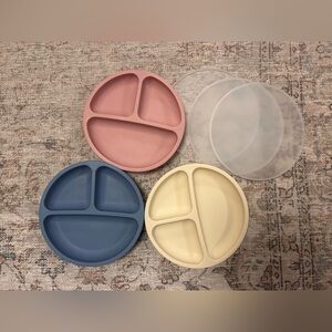 Wee Sprout Silicone Plates